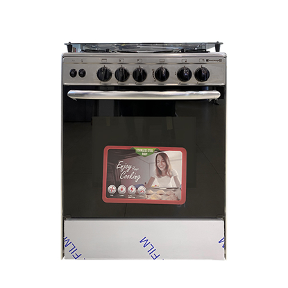 Techno Gas cooker 4 Burners 60*60 cm Stainless Magic Three