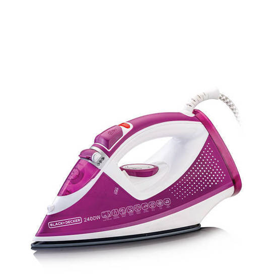 Black & Decker Steam Iron 2400 Watt Purple X2450-B5