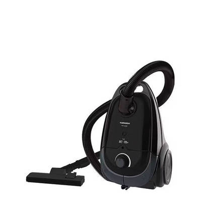 TORNADO Vacuum cleaner 1600 watt Anti-Bacteria Filter Black TVC-160SP