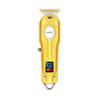 VGR Professional Electric Rechargeable Hair Trimmer Gold V-261