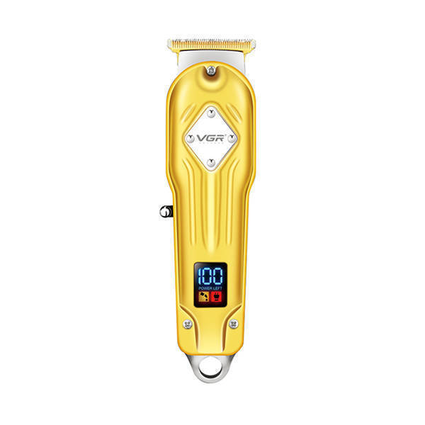 VGR Professional Electric Rechargeable Hair Trimmer Gold V-261