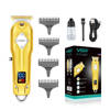 VGR Professional Electric Rechargeable Hair Trimmer Gold V-261