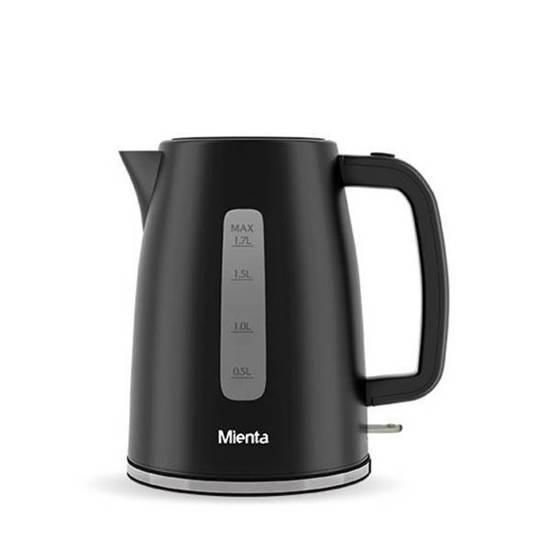 Mienta Electric Kettle 2200 Watt 1.7 Liter Black EK201737A