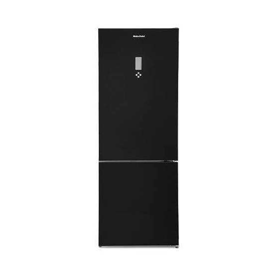 White Point refrigerator with bottom freezer 468 liters Black glass door Touch screen WPRC492TSGVB