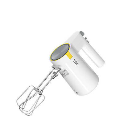 Beko Glow Hand Mixer with Attachments 425 Watt White HMM 62404 W