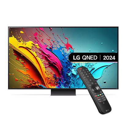 LG 65 Inch 4K UHD Smart QNED TV with Built In Receiver - 65QNED86T6A