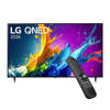 LG 65 Inch 4K UHD Smart LED QNED TV with Built In Receiver 65QNED80T6B