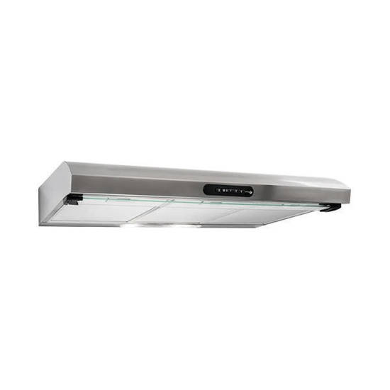 Turbo air Flat Cooker Hood 60Cm 3 Speeds Stainless Steel MORAN LUX IX/F/60