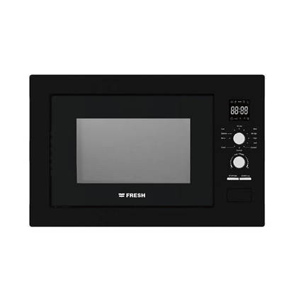 Fresh Built-in Microwave 25 Liter Digital with Grill Black FBMW-25ECG-BW