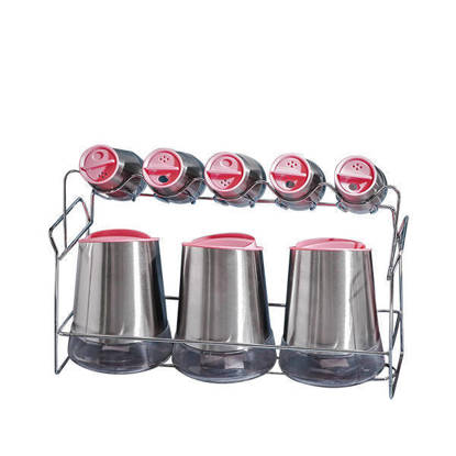 Spice box set 9 Pieces Stainless Steel MH-0900