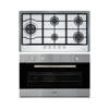 Franke Built-in kit Gas Hob 5 Burners 90Cm Stainless + Gas Oven 90Cm With Grill Stainless