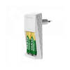 VARTA Mini Charger 2-AA 2100mAh NiMH Battery Charger - White