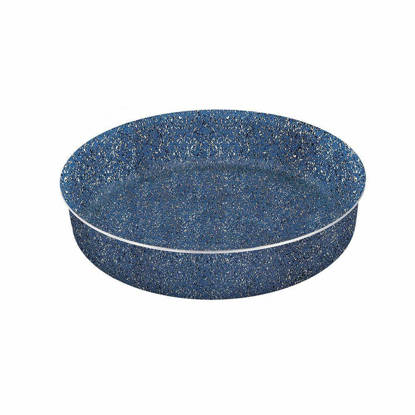 El Dahan Granite Rock round Oven Tray Blue 26 cm