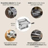 MARCATO Atlas 180 Classic Manual Pasta Machine Chrome Steel. Makes Lasagne, Fettuccine & Tagliolini