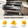 MARCATO Atlas 180 Classic Manual Pasta Machine Chrome Steel. Makes Lasagne, Fettuccine & Tagliolini