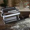 MARCATO Atlas 180 Classic Manual Pasta Machine Chrome Steel. Makes Lasagne, Fettuccine & Tagliolini