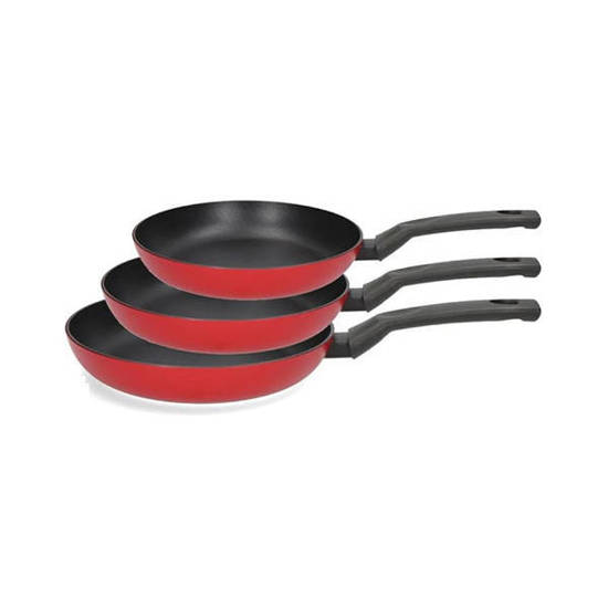 Fagor Tefal Frying Pan Set 3 pieces Red Elan 3