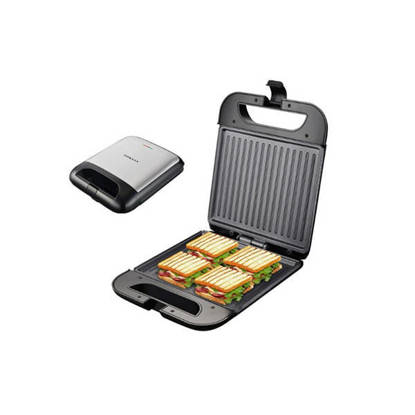 Sokany Sandwich Maker 1200W Black*Silver SK-08053