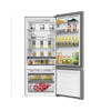 Haier Combi Refrigerator 433 Liter 2 Doors NoFrost Inverter Silver HRF-460BMSM