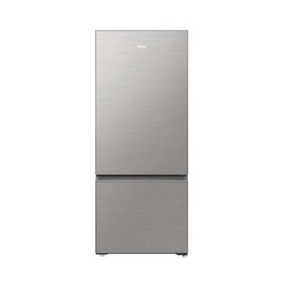 Haier Combi Refrigerator 433 Liter 2 Doors NoFrost Inverter Silver HRF-460BMSM