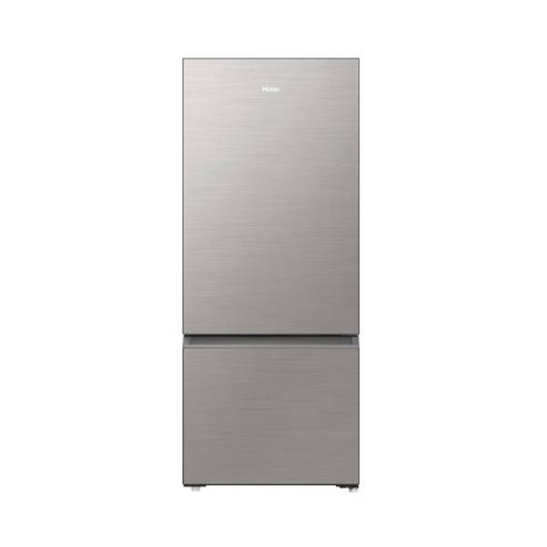 Haier Combi Refrigerator 433 Liter 2 Doors NoFrost Inverter Silver HRF-460BMSM