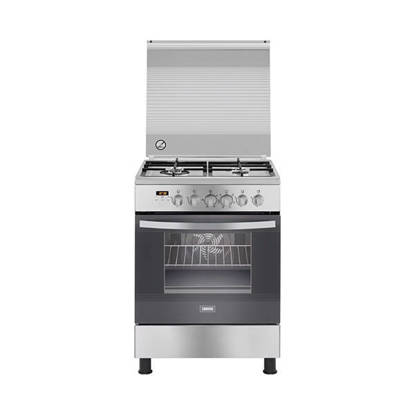 Zanussi Cool Max Gas Cooker 4 Burners 60 cm Stainless Steel ZCG64396XA	