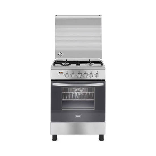 Zanussi Cool Max Gas Cooker 4 Burners 60 cm Stainless Steel ZCG64396XA	