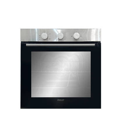 Passap Built In Gas Oven 60 cm Stainless Steel QGELG 75DT1 CSI