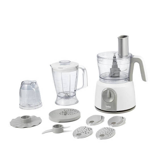 Beko Food Processor 1000 Watt White FPP 4402 W	