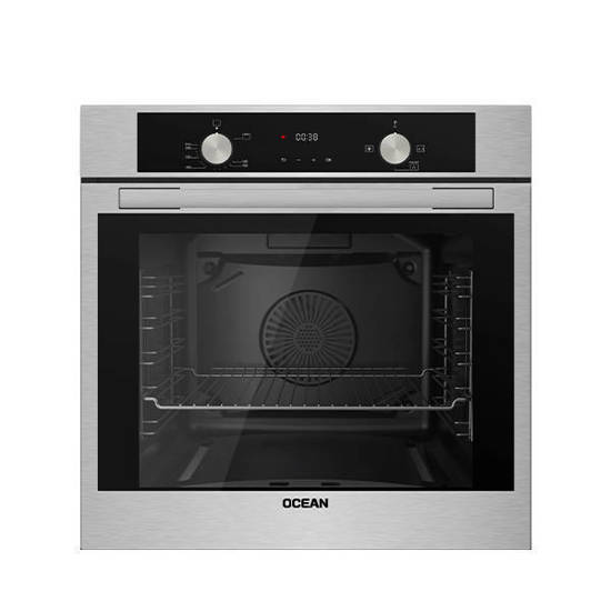 Ocean Gas oven built-in 60 x 60 cm Digital stainless steel OOGR65IECF2SV