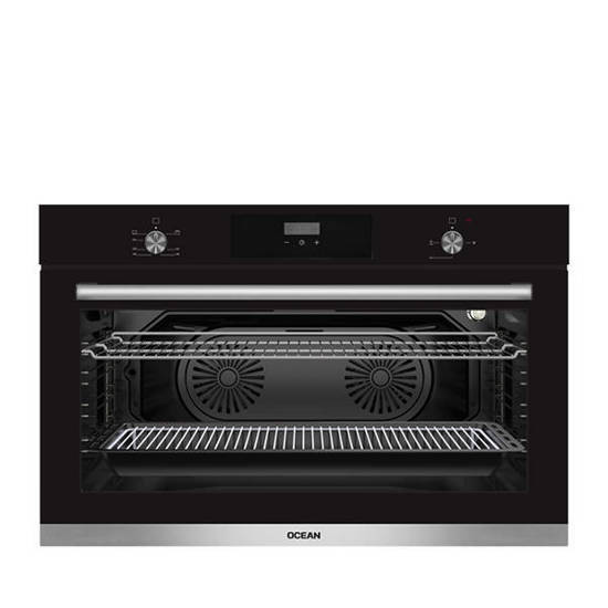 Ocean Built-in Gas Oven with Grill, 90 cm Black OGVOF 94 N RC TC SV	