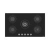 Ocean Built In Hob 5 Gas Burner 90 cm Black OHGGR 9401 N PRO SV