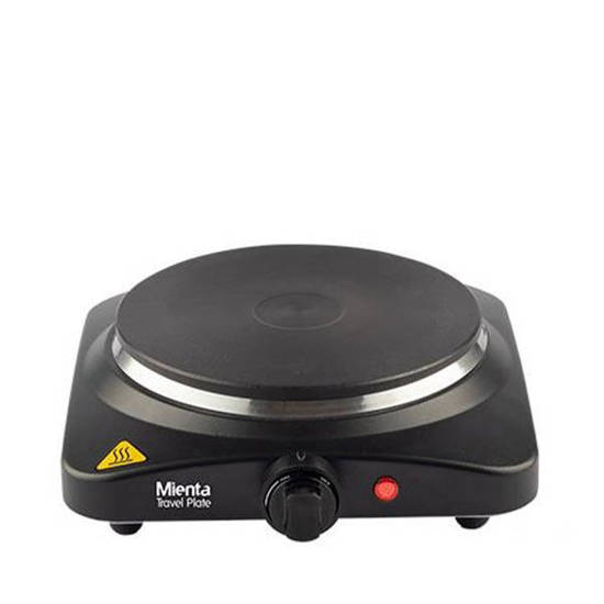 Mienta Electric Single Hot plate 1500 Watt Black HP41425A