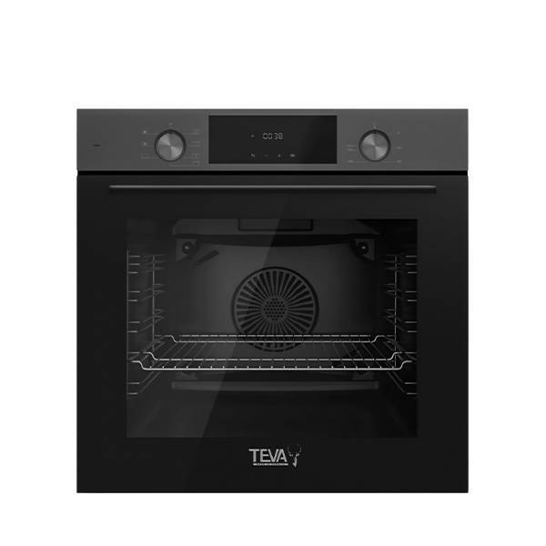 TEVA Built-in Gas Oven 60 CM 82 litres Digital Grey QGSTL 75LT2 CPR