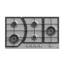 TEVA Built-in Gas Hob 5 Burners 90 cm Stainless Steel BF181W