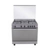 Ariston Gas Cooker 5 Burners 60*90 CM Full Safety Stainless Steel ARR9 GGF 23125 XNA