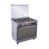 Ariston Gas Cooker 5 Burners 60*90 CM Full Safety Stainless Steel ARR9 GGF 23125 XNA