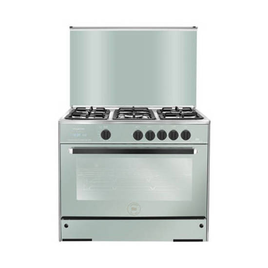 Phantom Control Gas Cooker from Unionaire 5 Burners Stainless Steel C69SS-GC-511-ICFS-FC-2W-AL