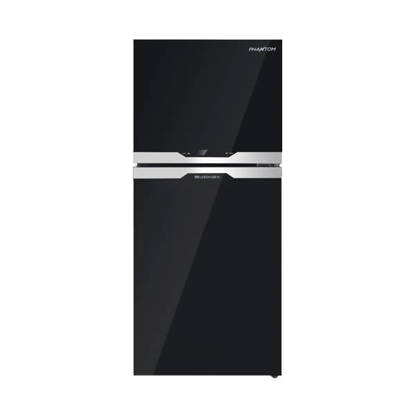 Phantom Refrigerator 370 Liter No Frost From Unionaire Digital Balck Glass URN-440D