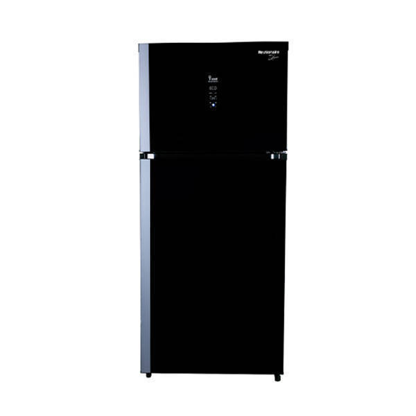 I Cool Signature Refrigerator 370 Liter No Frost From Unionaire Digital Black Glass URN-440D