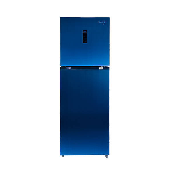 Oro Blue signature Refrigerator 420 Liter No Frost From Unionaire Digital Blue Glass URN-500D