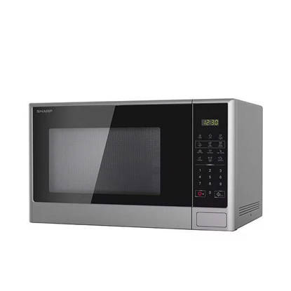 SHARP Microwave Solo 28 Liter 1100 Watt 9 Menus Silver R-280CR(S)