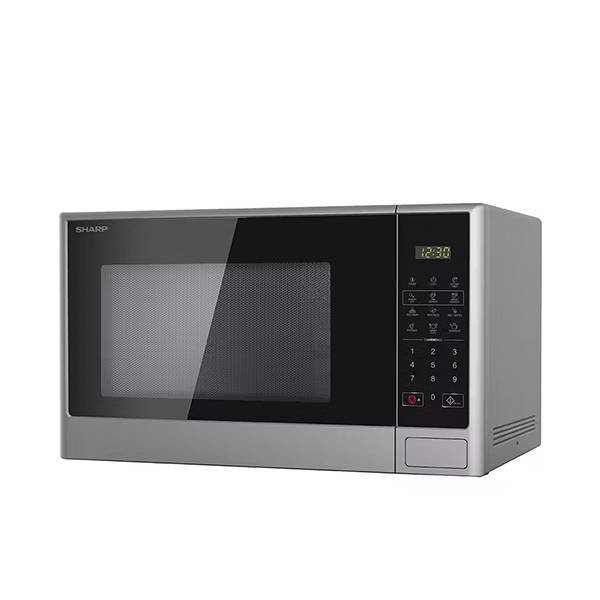 SHARP Microwave Solo 28 Liter 1100 Watt 9 Menus Silver R-280CR(S)