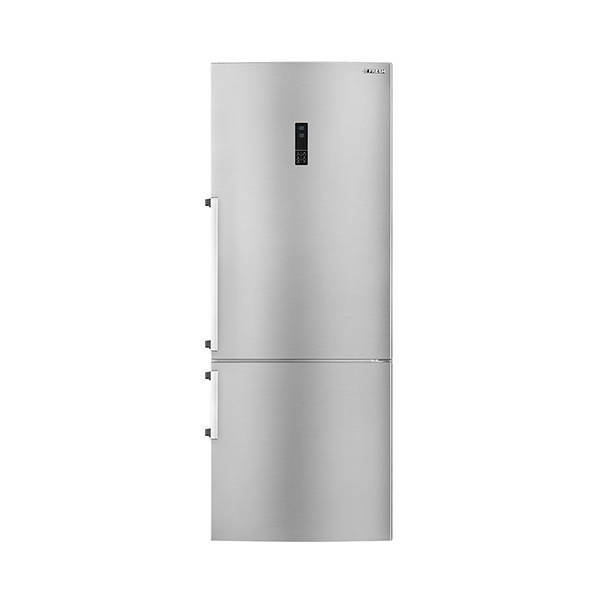 Fresh Harmony Combi Refrigerator NoFrost 530 Liters, 2 Doors Digital Display  Silver Stainless Steel FNB-M640CQT