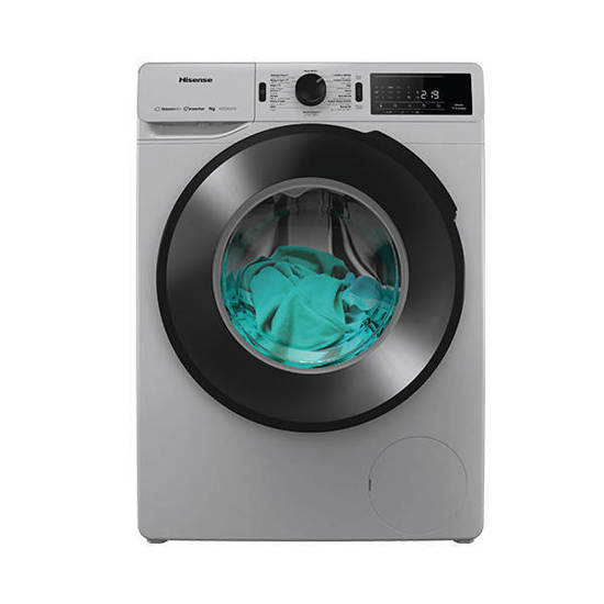 Hisense Front Load Inverter Washing Machine 7 Kg Silver WF3V7042BSSEG