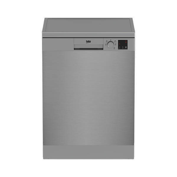 Beko Dishwasher 13 place settings 5 Programs Digital Silver DVN05325X