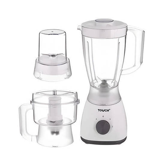 Touch ElZenouki Electric Blender 1.5 Liter 600 Watt White 40573