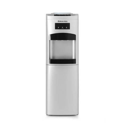 White Point Water Dispenser Top loading with fridge 3 faucets Silver WPWD1316FSL