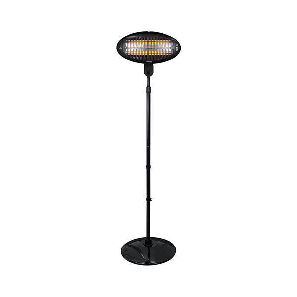 TORNADO Stand Halogen Heater 2000 Watt Black THH-2000S