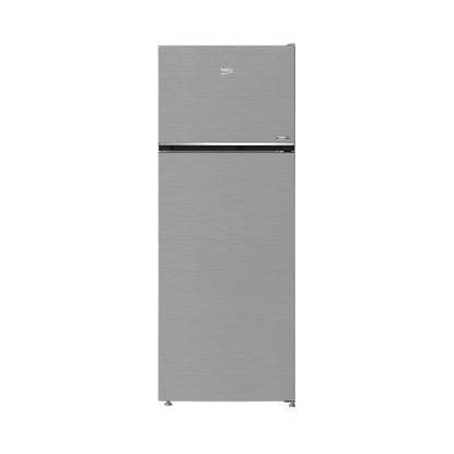 ثلاجة بيكو 406 لتر نوفروست انفرتر فضي RDNE455M20XBIEG Beko Refrigerator 406 Liter Nofrost Inverter Silver RDNE455M20XBIEG